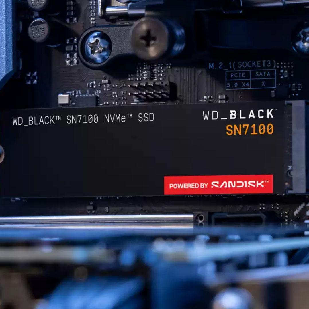 【M.2 SSD】2TB WD BLACK SN7100