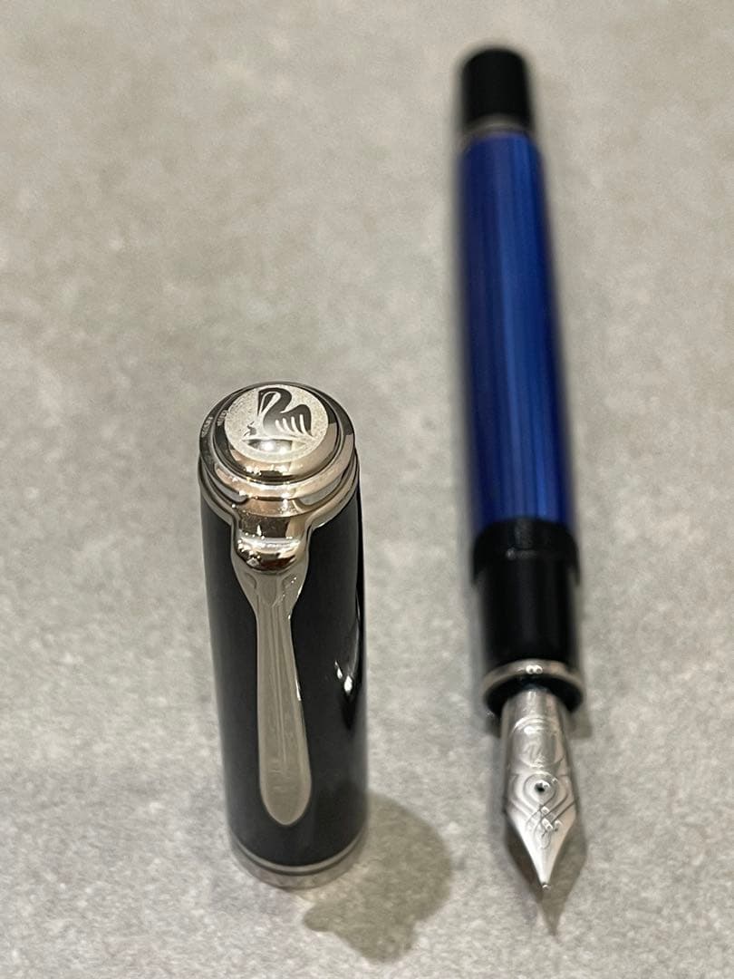 Pelikan M805 万年筆 EF、インク3種付き！