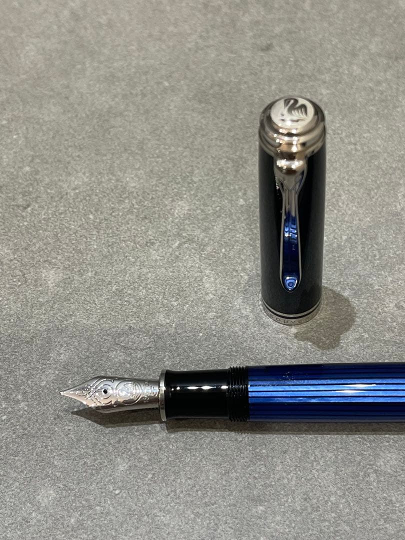Pelikan M805 万年筆 EF、インク3種付き！