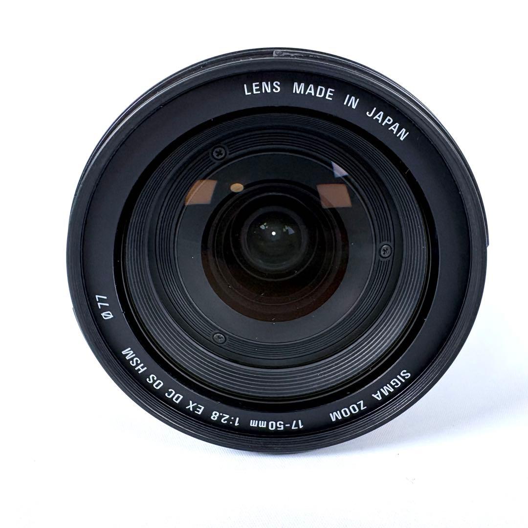 SIGMA シグマ 17-50mm F2.8 EX DC OS HSM ニコンF