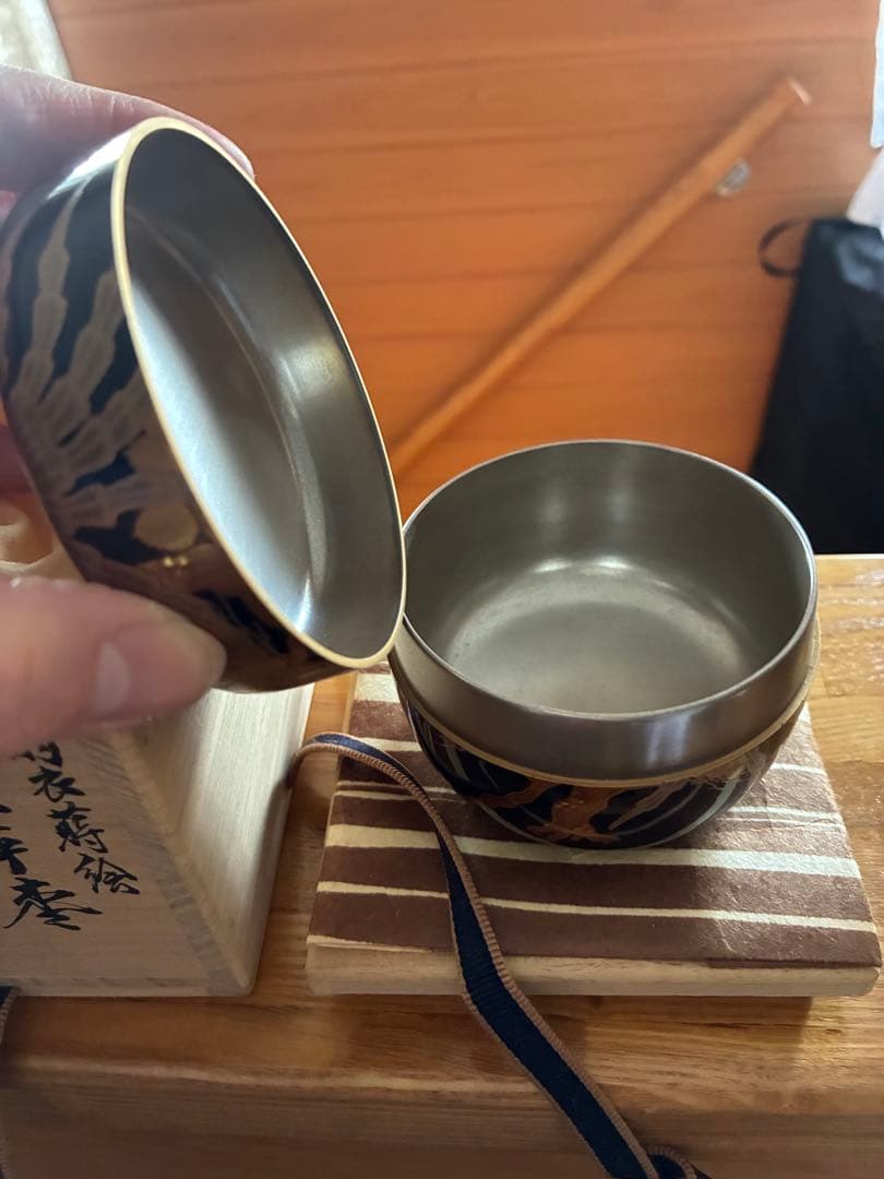木製茶道具 3点セット
