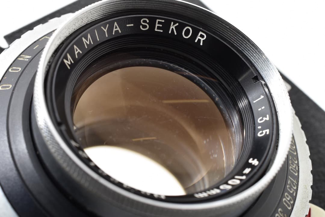 激レア マミヤ Mamiya Sekor 105mm f/3.5 大判 3712