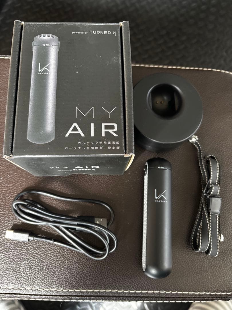 カルテック KL-P01 首掛け空気清浄機 MY AIR フルセット