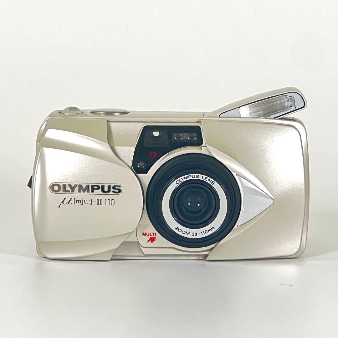 【美品/動作OK】OLYMPUS μ II 110 ミュー フィルムカメラ