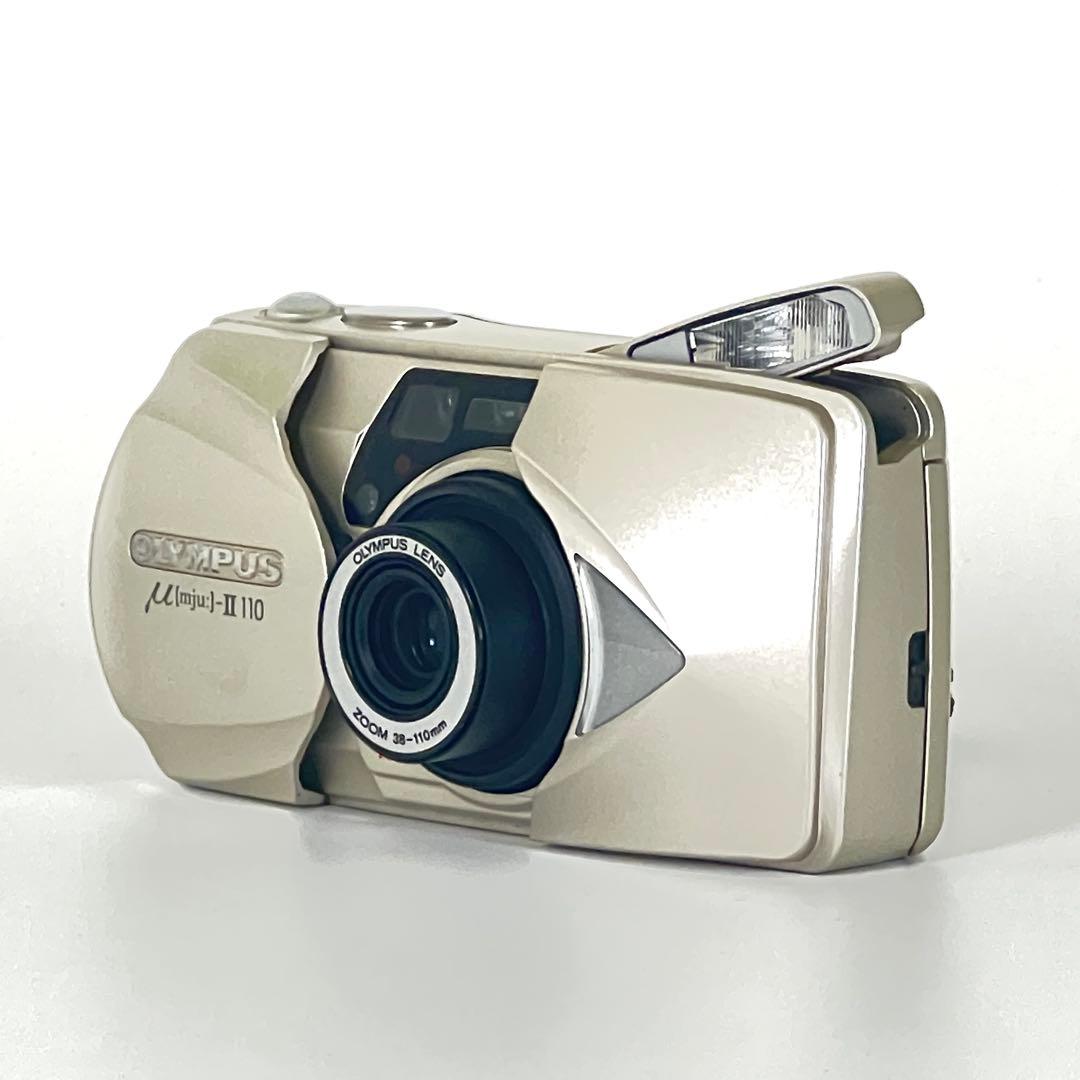 【美品/動作OK】OLYMPUS μ II 110 ミュー フィルムカメラ