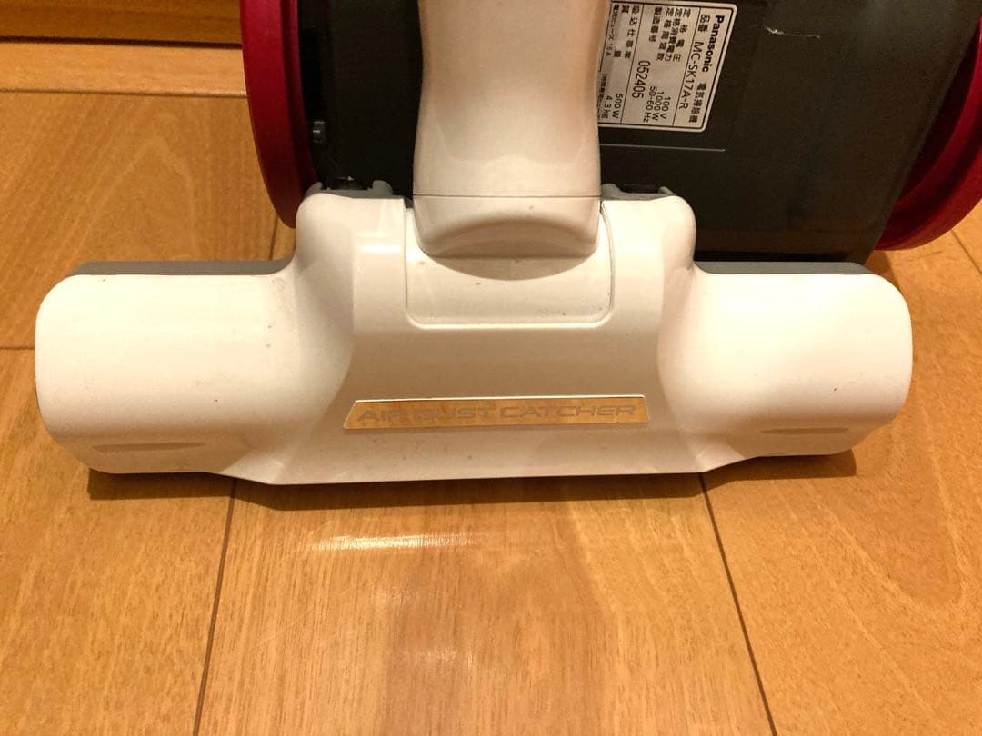 Panasonic MC-SK17A-R サイクロン式掃除機 2020年製　J2