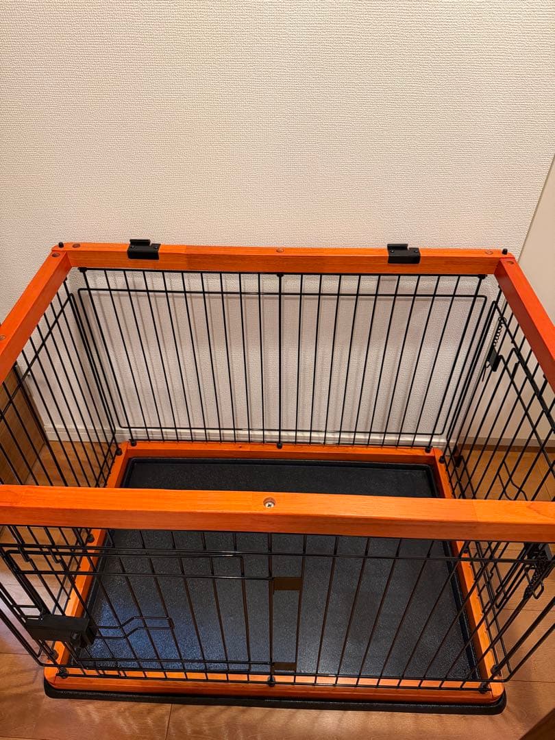 【木製】ペットケージ 約90cm×約60cm×約60cm