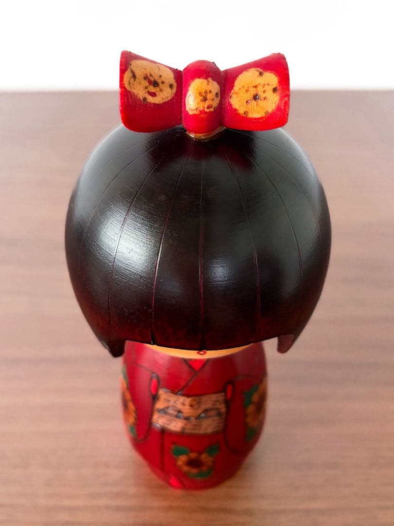 山岸 政好 創作 こけし kokeshi 人形 レトロ 可愛い 郷土玩具