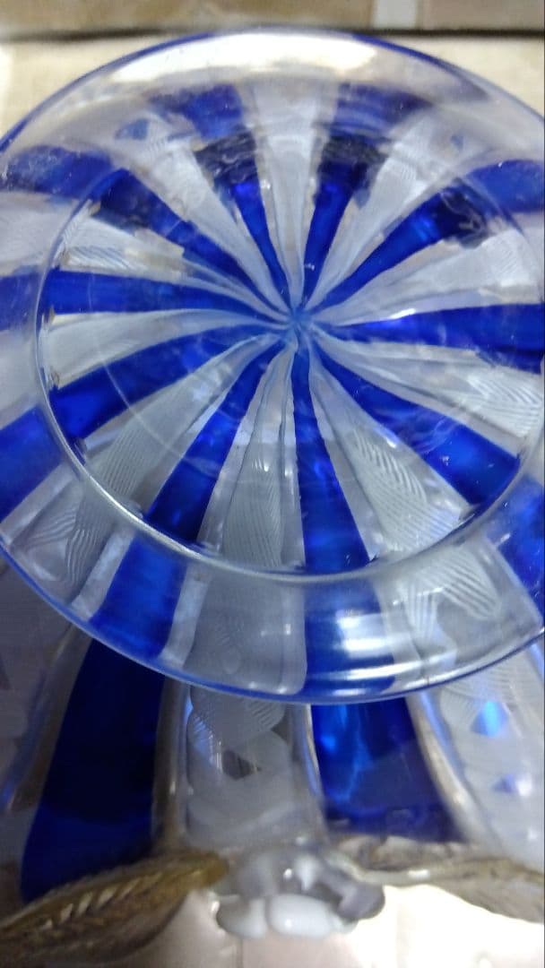 ベネチアンガラス　MURANO　ムラノ コンポート　器