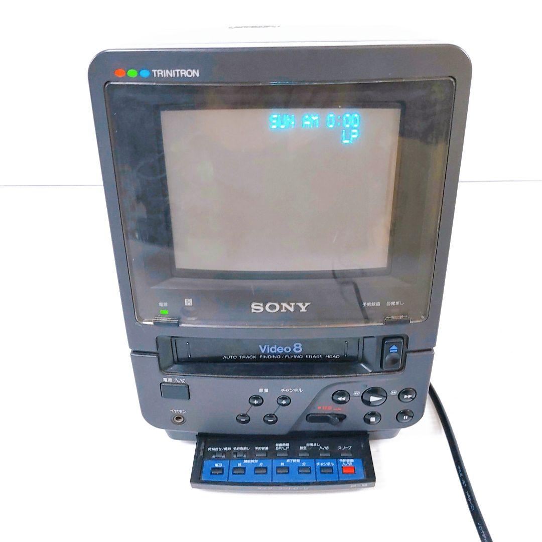 SONY Video8 COMBO EV-DT1 ブラウン管 ソニージャンク