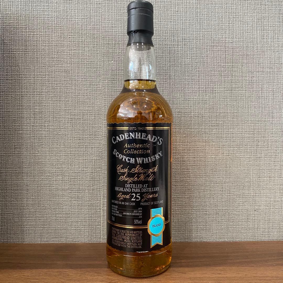 【未開栓】Cadenhead's25年オーセンティックコレクション700ml