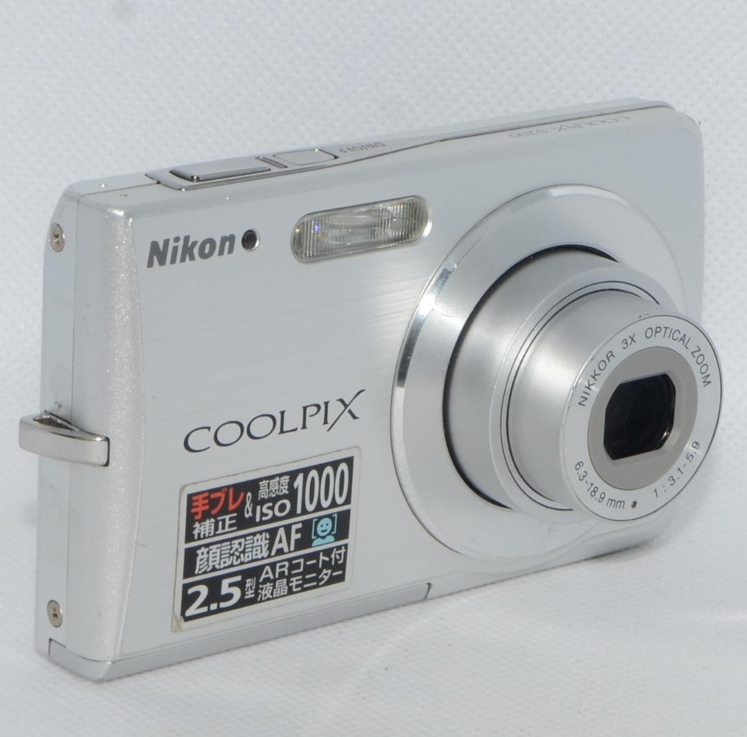 【良品】NIKON COOLPIX S200 シルバー (動作確認済)