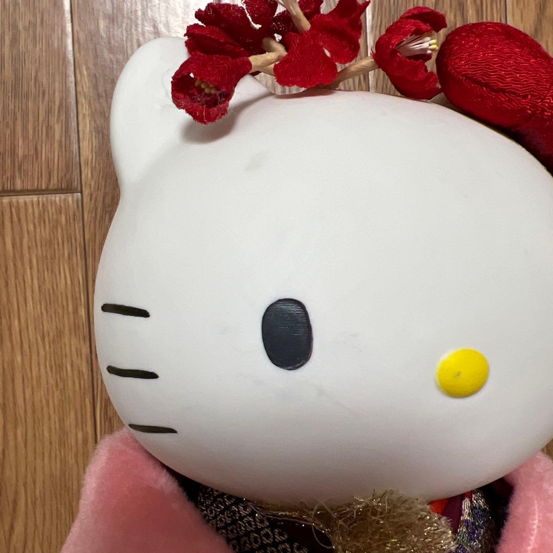 超激レアハローキティ 着物置き物
