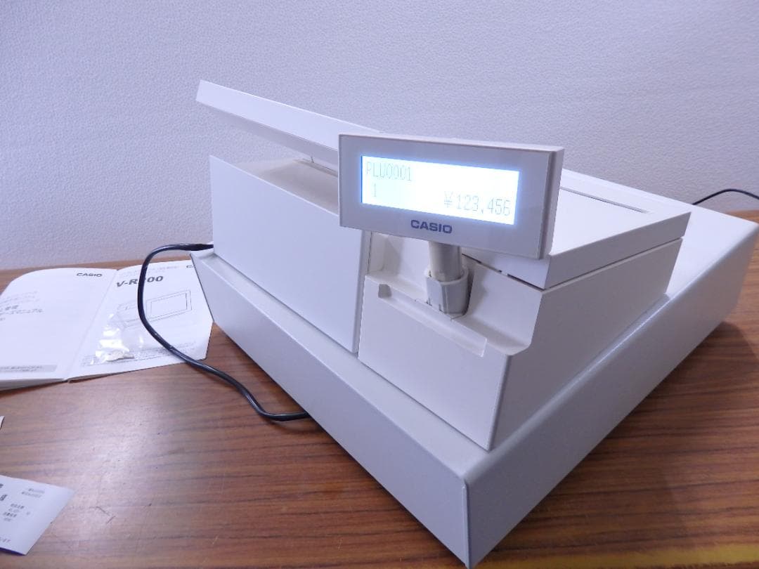 5230 店名等設定無料 V-R200 レジスター 10.4型タッチパネル