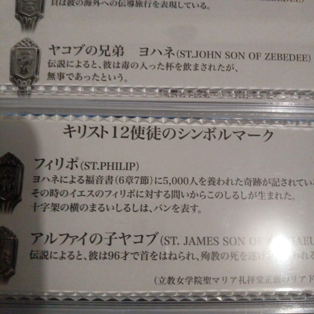 【希少】未開封　キリスト12使徒シンボルマーク入り スプーンセット コレクション