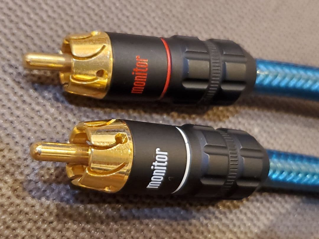 ケーブル・シールド Monitor OFC Symmetry SilverLine RCA 0.7m