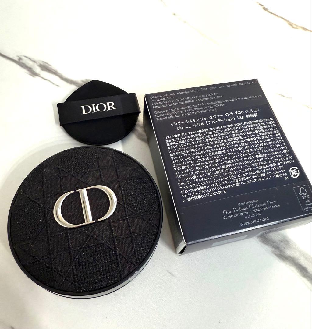 ♡Dior ディオールスキンフォーエバーイドラグロウクッションケース付き♡