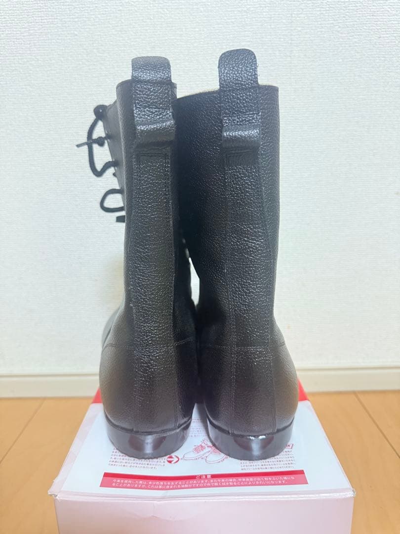 編み上げ靴　救助大会　操法