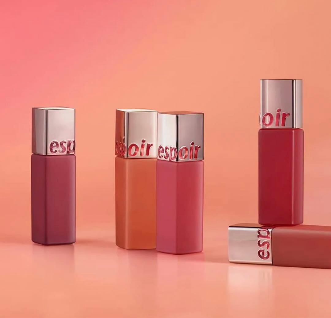 espoir pure velvet lip tint 2本 ROSY MOON