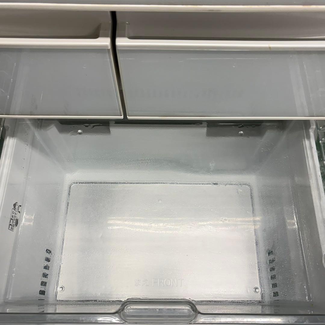 699 鏡面　ガラストップ　冷蔵庫　大型　400L強　自動製氷機　5ドア　格安