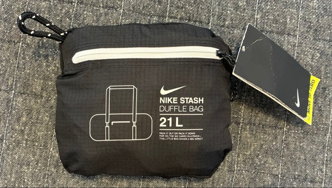 NIKE ナイキ　2way ボストンバッグ　パッカブル　リップストップナイロン