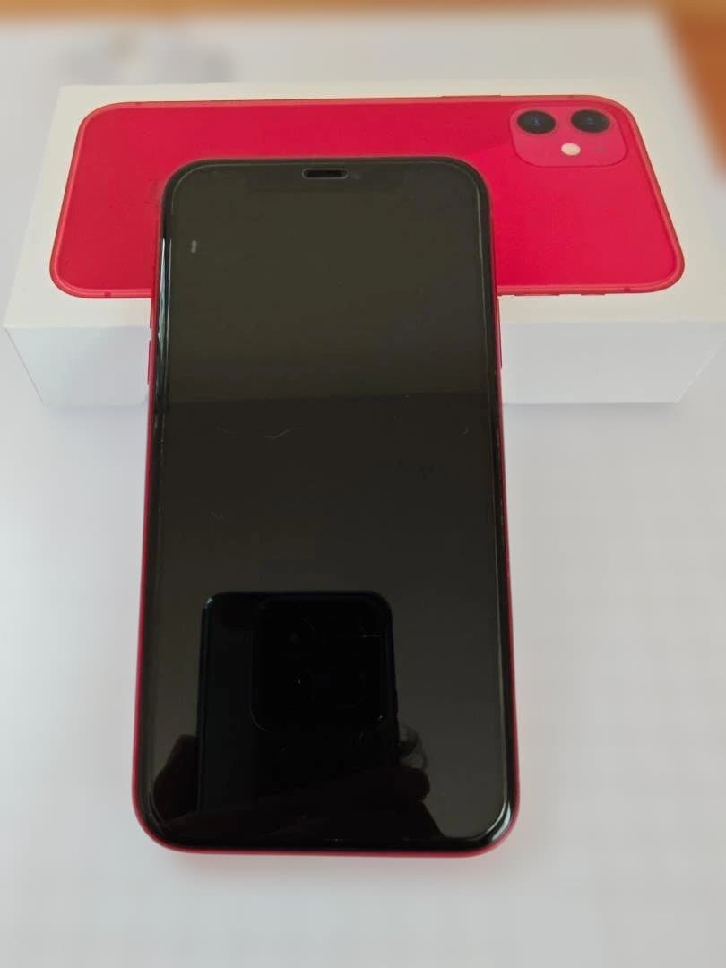 iPhone 11 レッド 128GB　中古