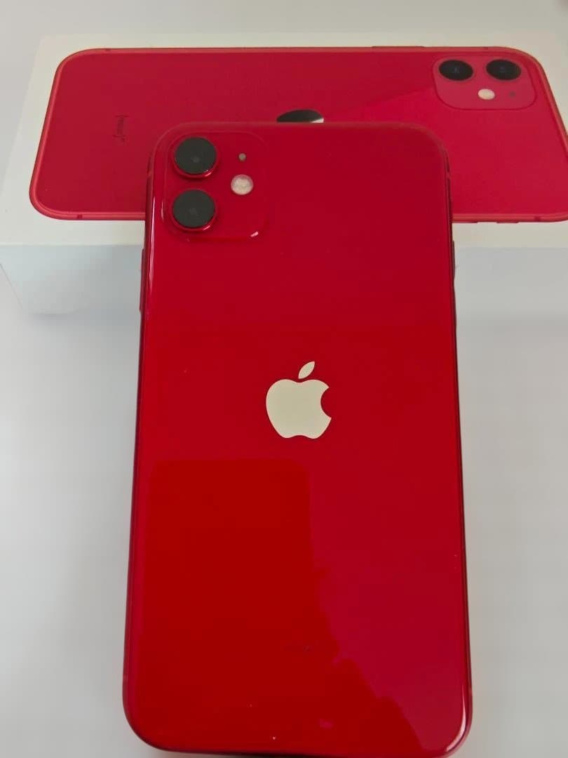 iPhone 11 レッド 128GB　中古