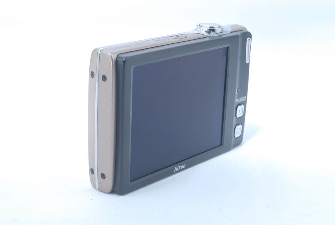 動作良好♥️Nikon 人気 コンデジ ゴールド すぐ使えるフルセット スマホ転送