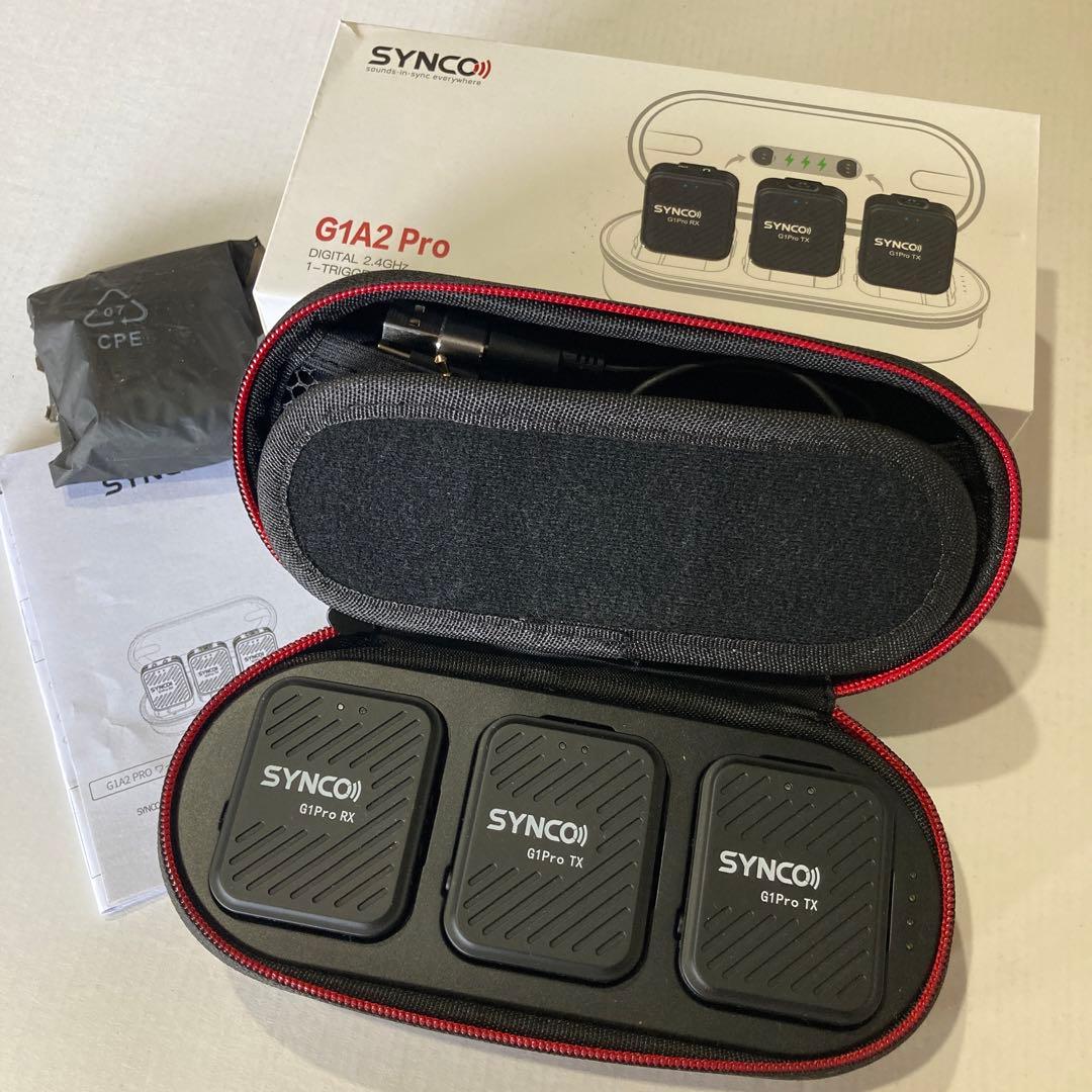 SYNCO G1A2 Pro ワイヤレスマイク