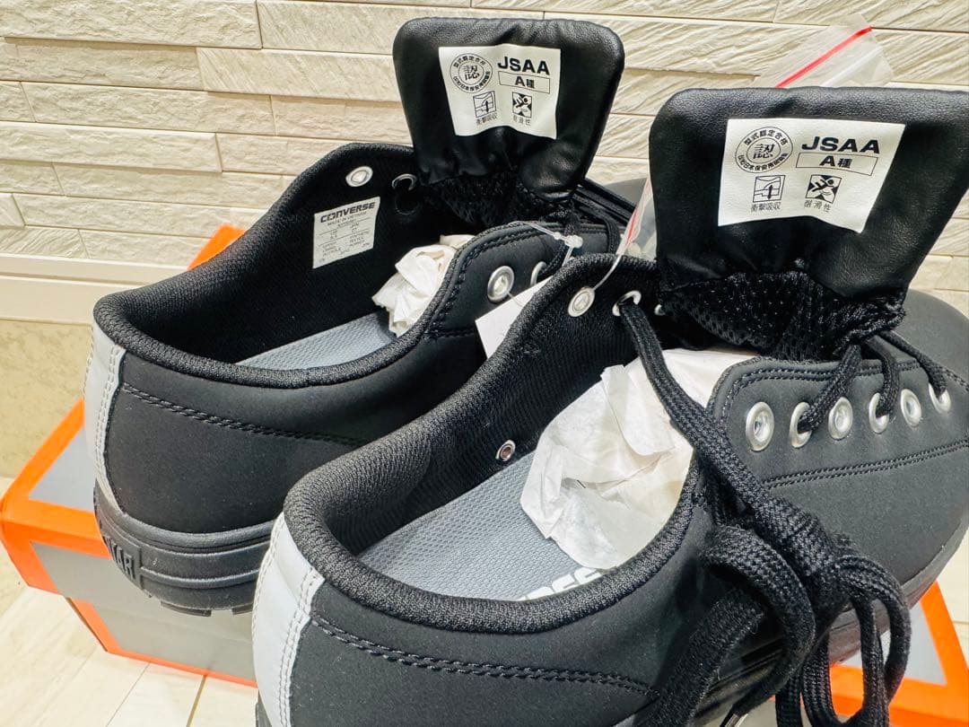 CONVERSE ALL STAR 安全靴 ブラック JSAA A 27.0