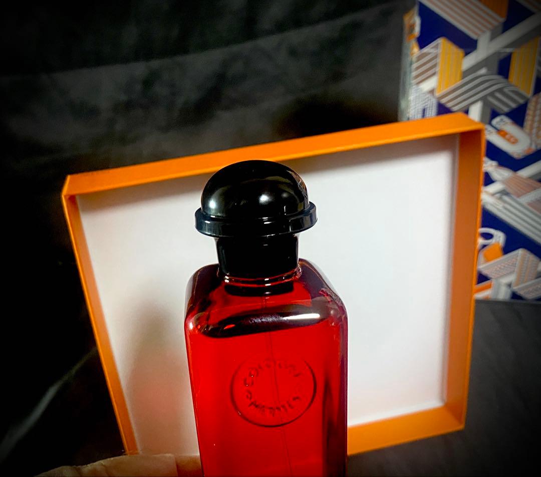 HERMES オードゥ ルバーブ エカルラット オーデコロン、パルファムソープ