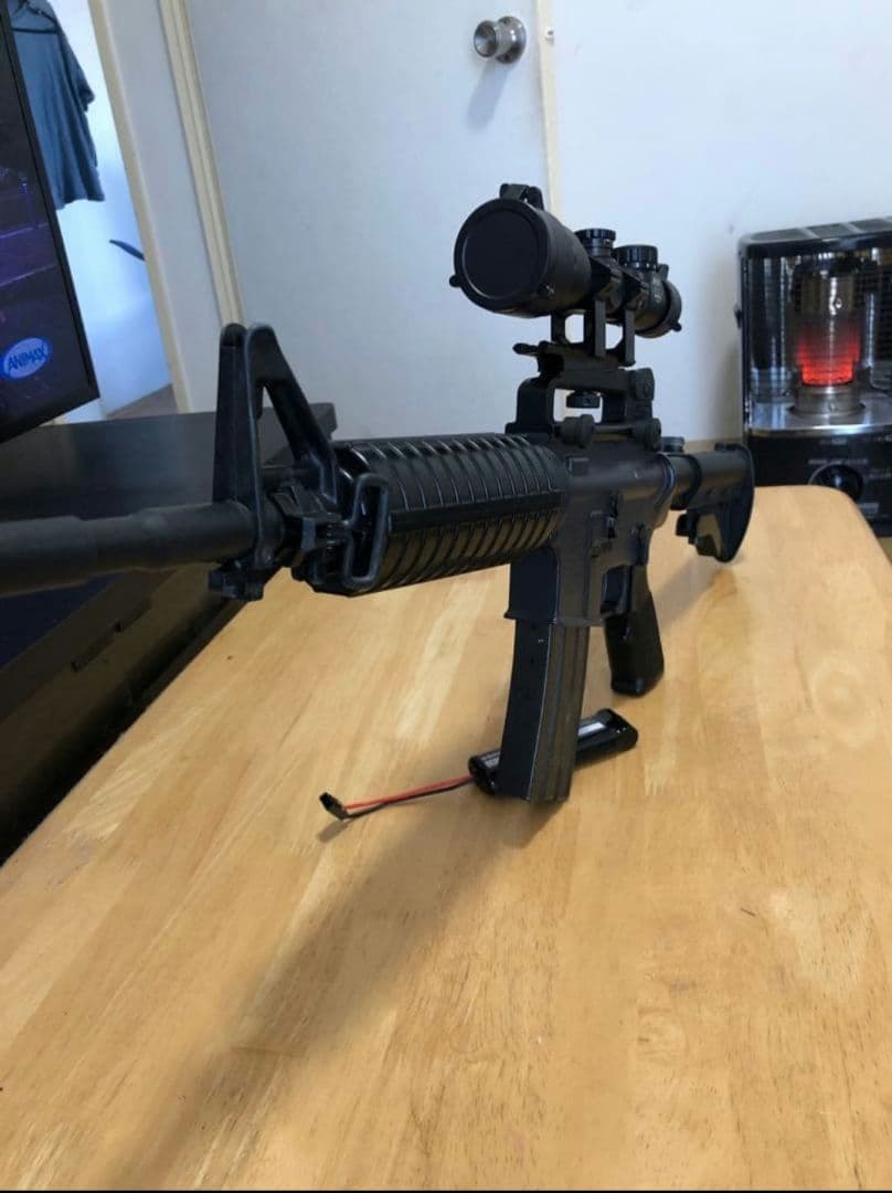 ★カスタム品★ 東京マルイ　M4A1 電動ガン91ｍ／ｓ 多弾マガジン
