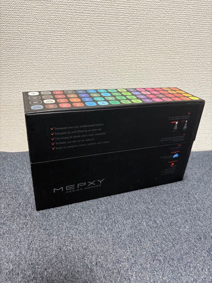 Mepxy Design Marker 60色セット