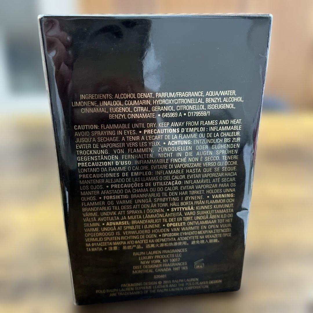 未開封 RALPH LAUREN ラルフローレン ポロ EDT 118mL