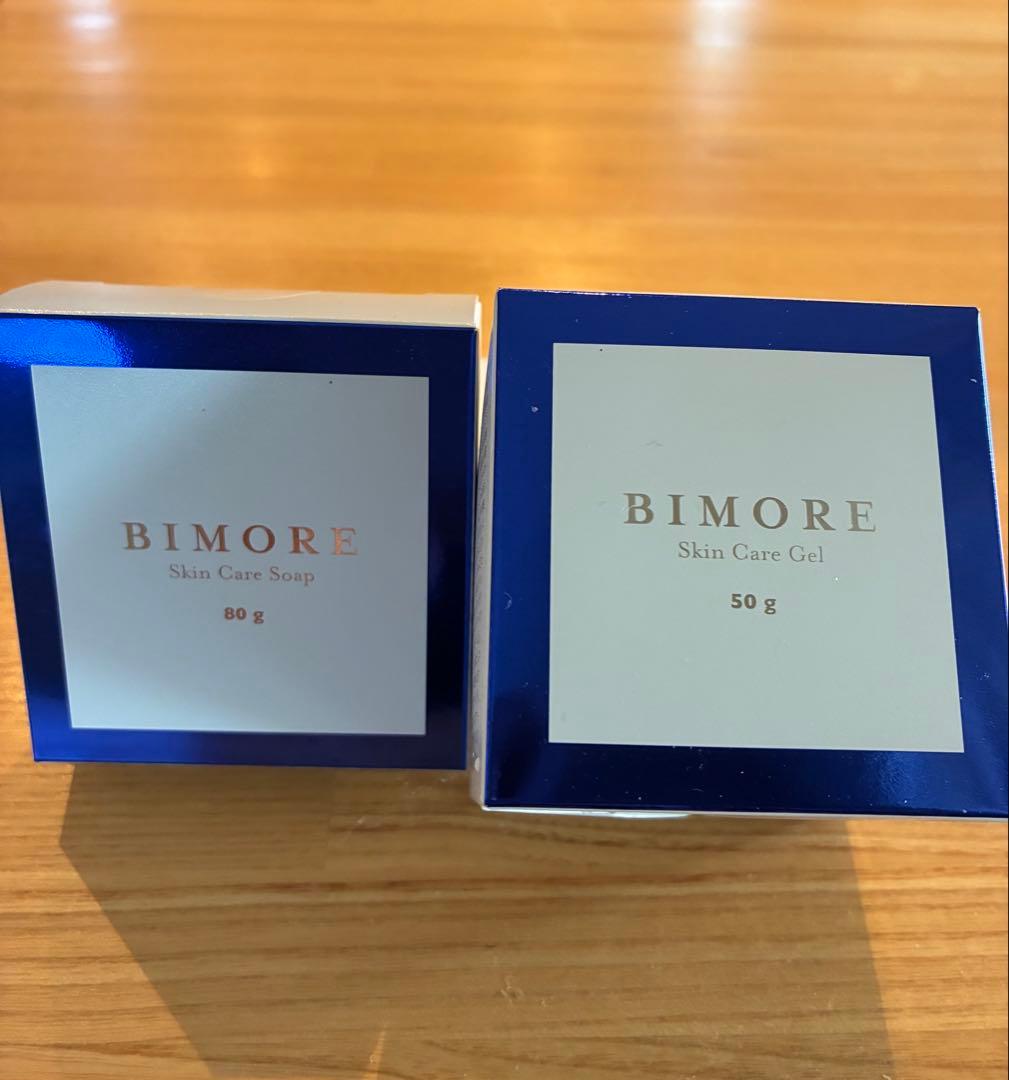 【新品】BIMORE スキンケアジェル50g＆スキンケアソープ80g
