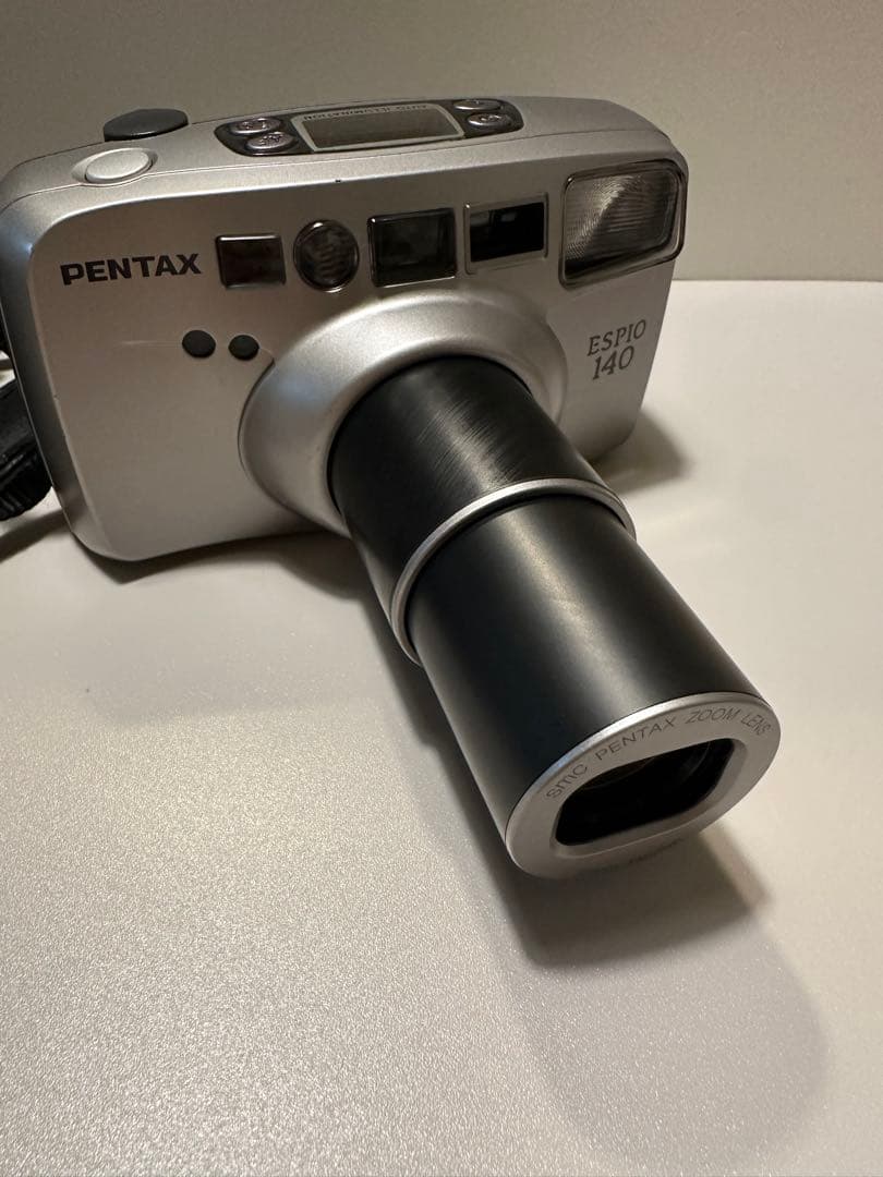 PENTAX ESPIO 140 フィルムカメラ 動作確認済み 新品電池付き