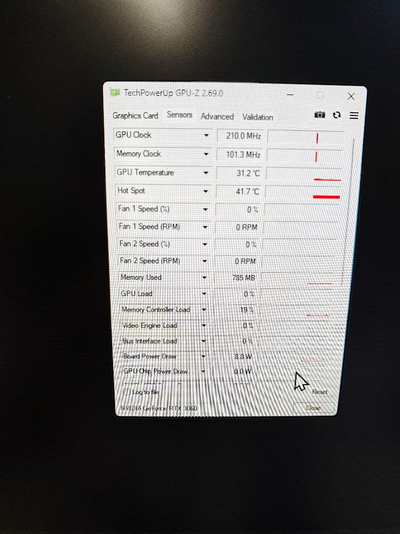 【箱あり・動作確認済】Palit RTX 3060 Dual 12GB