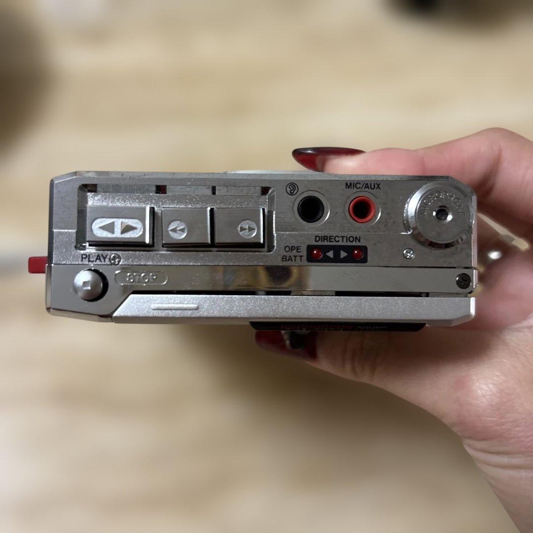 ジャンク品　アイワ カセットテープレコーダー TP-27 中古