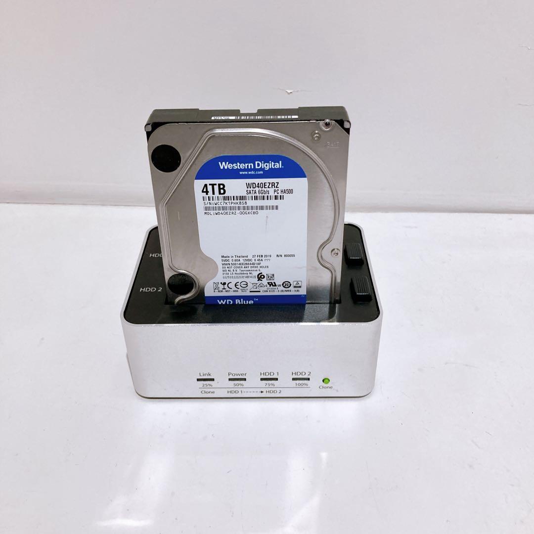 ☆【2点セット】4TB 3.5インチ HDD & 玄人志向　デュプリケーター
