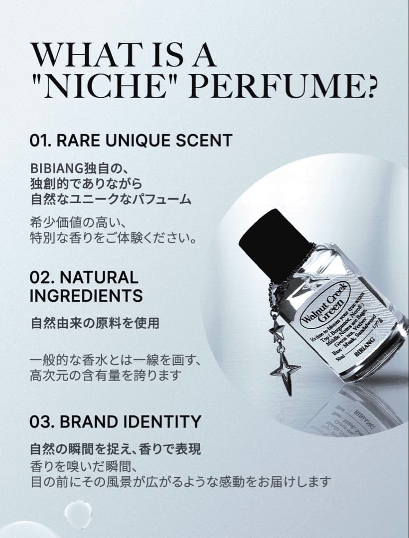 BiBiANG オードパルファム 50ml アティーカ