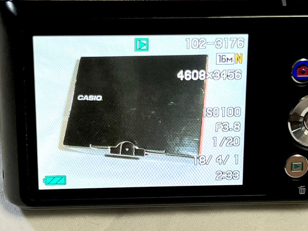 CASIO EXILIM EX-ZS260 デジカメ 動作確認済み SDカード付