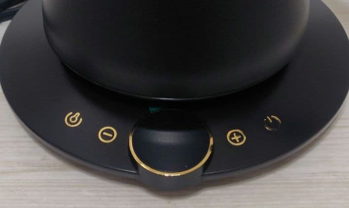 電気ケトル コーヒー 1℃単位温度調節＆保温機能付き 細口