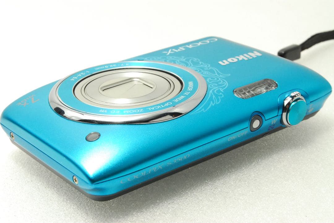 oku様フォロー割_Nikon COOLPIX S3500 ❤️ブルー ニコン