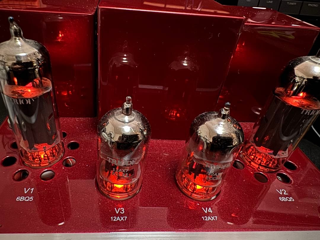 【超美品】トライオード真空管アンプ Rubyレッドカラー