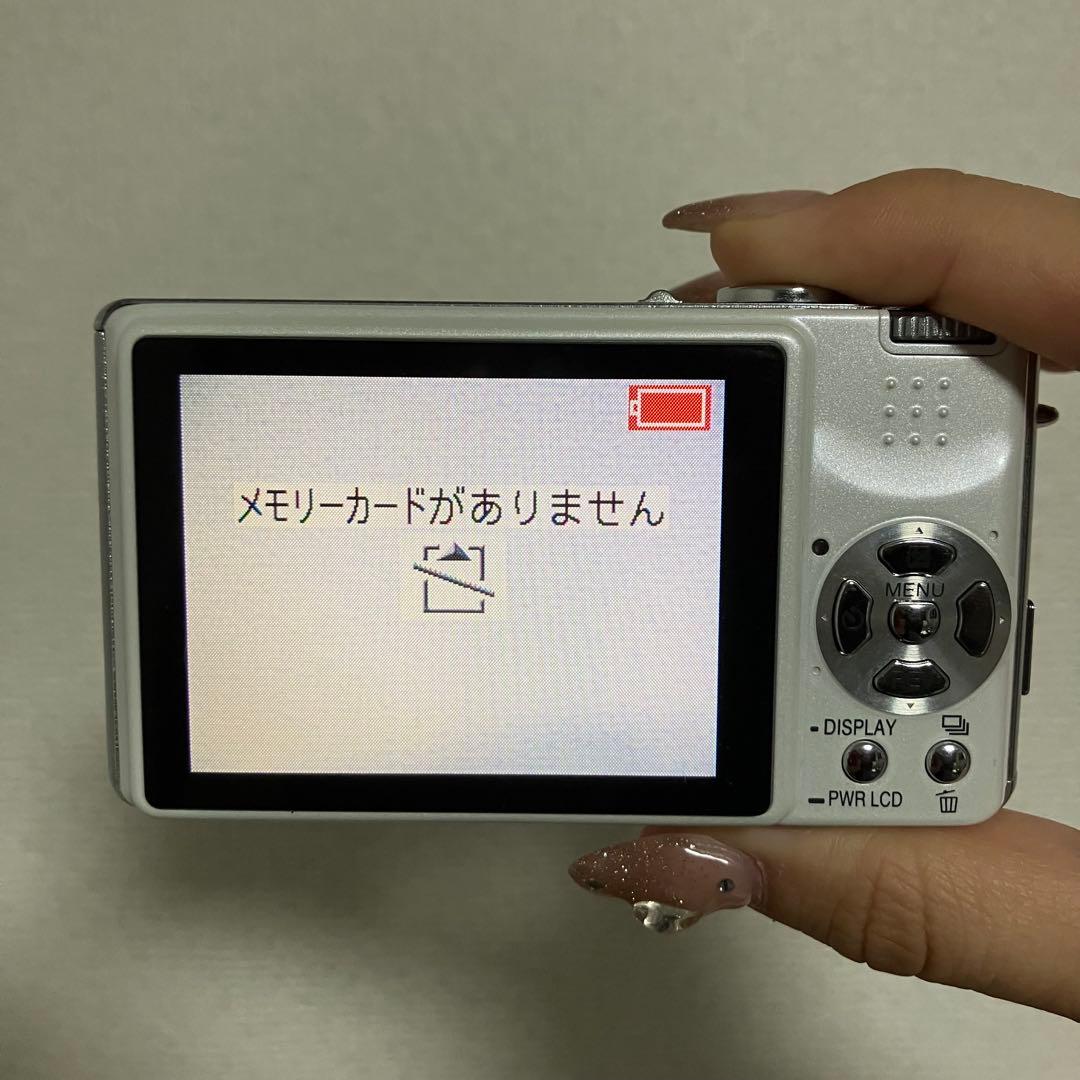 Panasonic Lumix DMC-FX7 ホワイト デジカメ