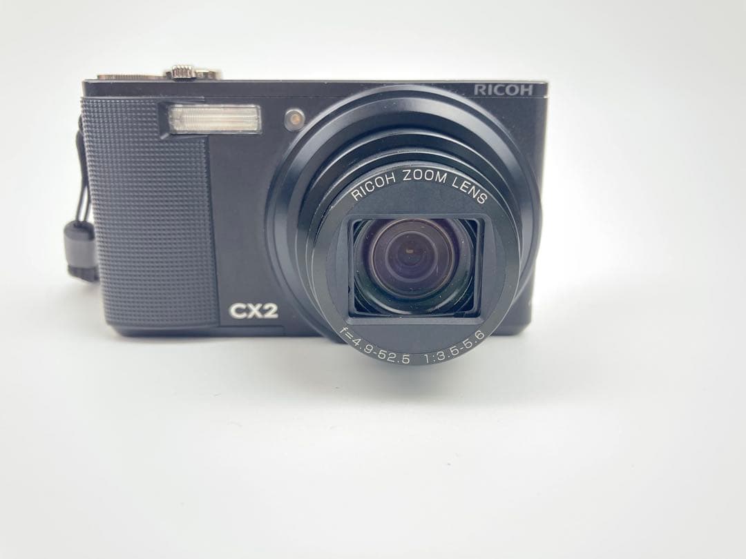 【極美品】RICOH CX2 ブラック デジタルカメラ