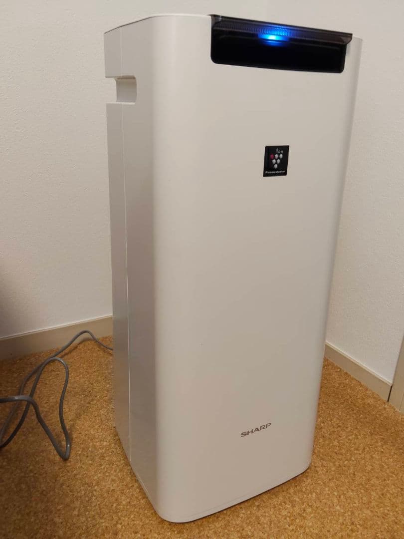 中古 SHARP 加湿空気清浄機 KI-NS40-W 2021年製造