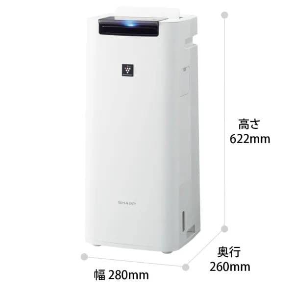 中古 SHARP 加湿空気清浄機 KI-NS40-W 2021年製造