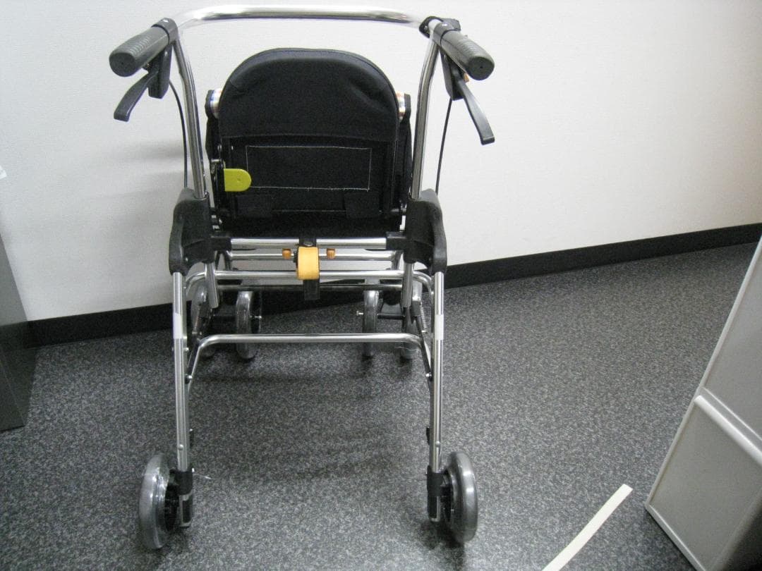 テイコブリトルハイ　HS05　チェックブルー 幸和製作所 歩行器 ①