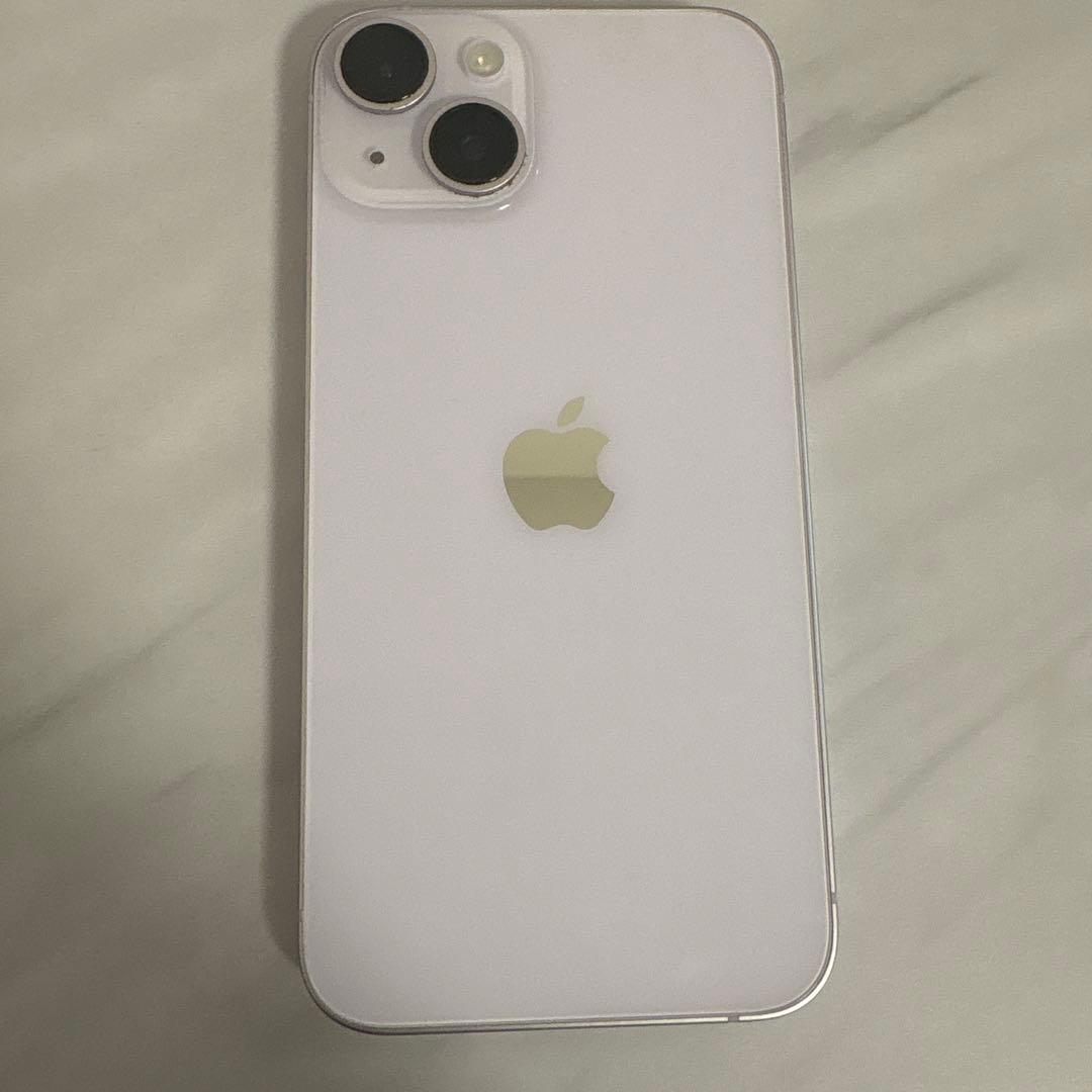 Apple iPhone 14 パープル 画面ひび割れジャンク品